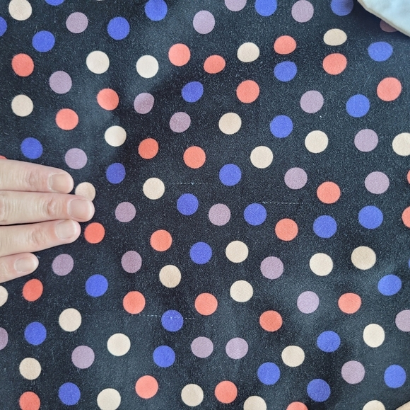 Hearts and Roses Polka Dot Belted Dress, GUC, Size 6 - Picture 7 of 9